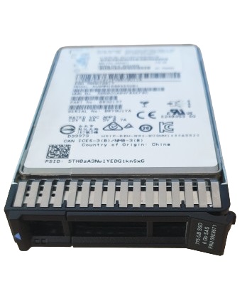 00E8671 IBM 775GB SFF-3 12Gbps (528-bytes) SAS SSD for AIX Linux